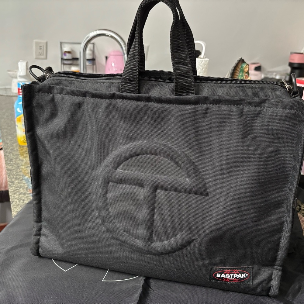 Telfar Black Backpack